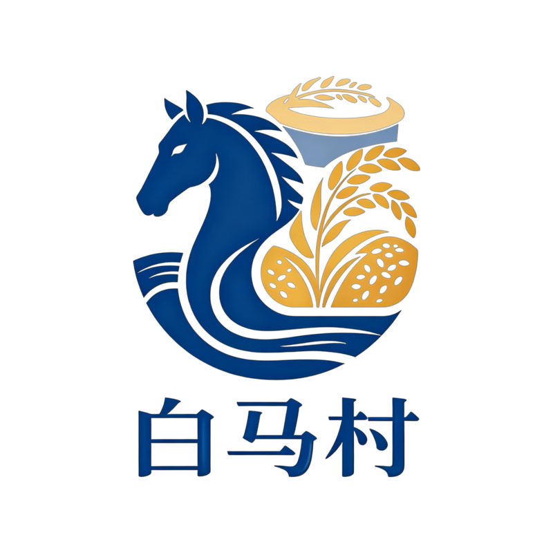 白马村LOGO
