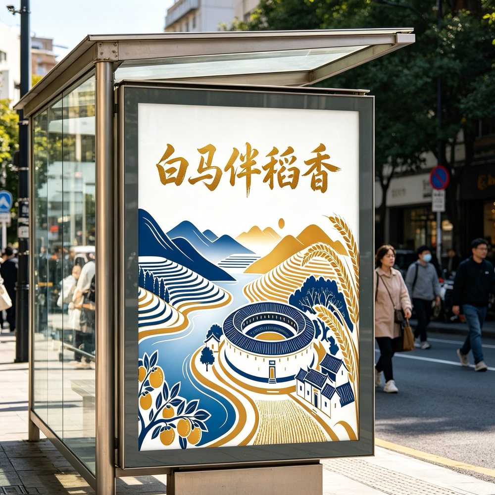 白马伴稻香公交站